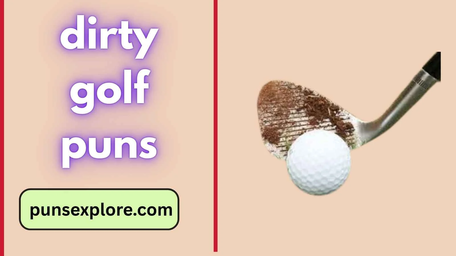 dirty golf puns