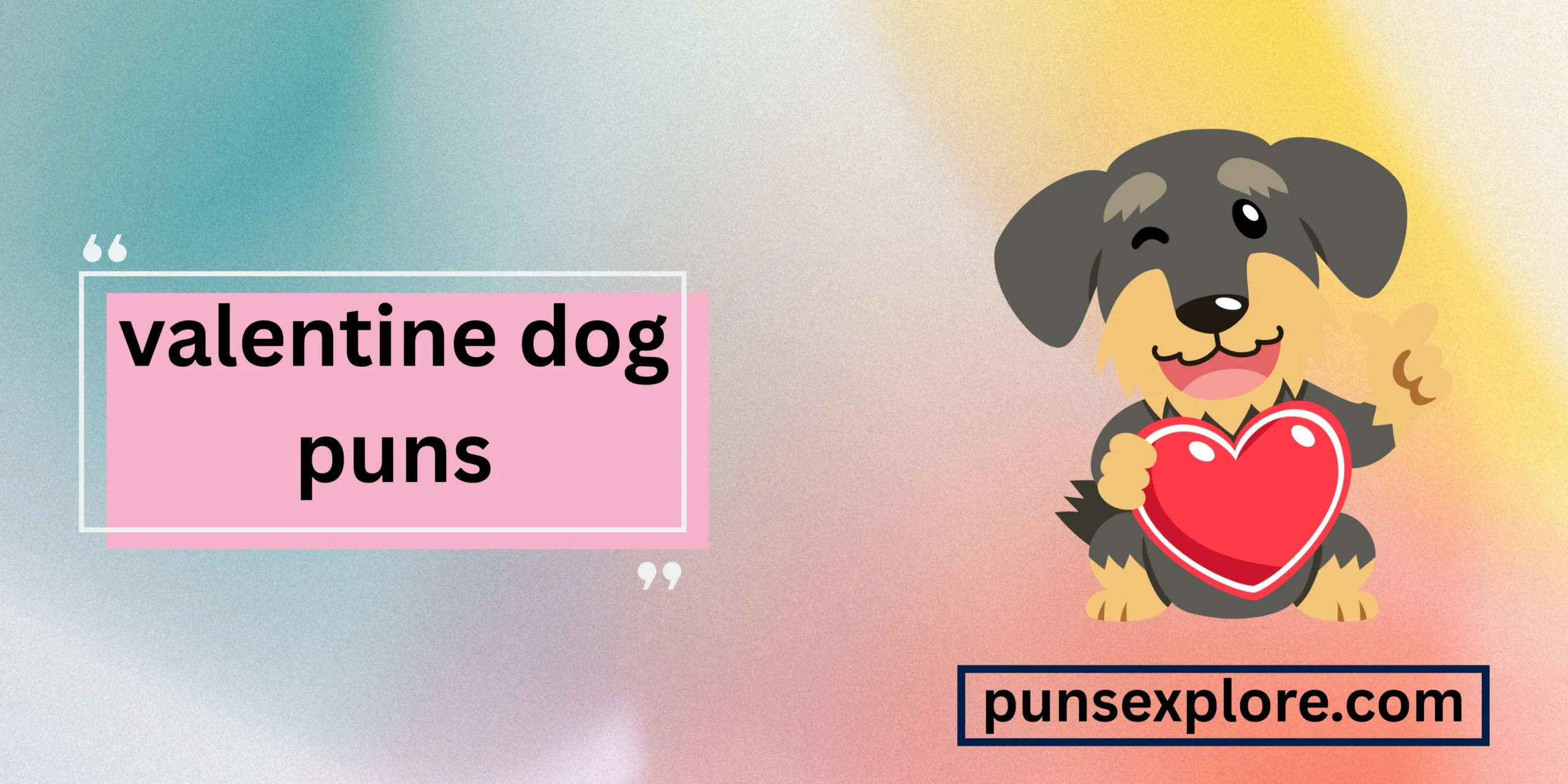 valentine dog puns